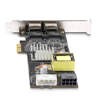 StarTech 2-Port PCI Express Gigabit Ethernet Adapter (PR22GIP-NETWORK-CARD)