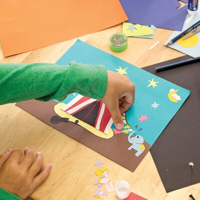 Tru-Ray 9" x 12" Construction Paper, Assorted Colors, 40 Sheets/Pad, 6 Pads/Bundle (PAC6592-6)