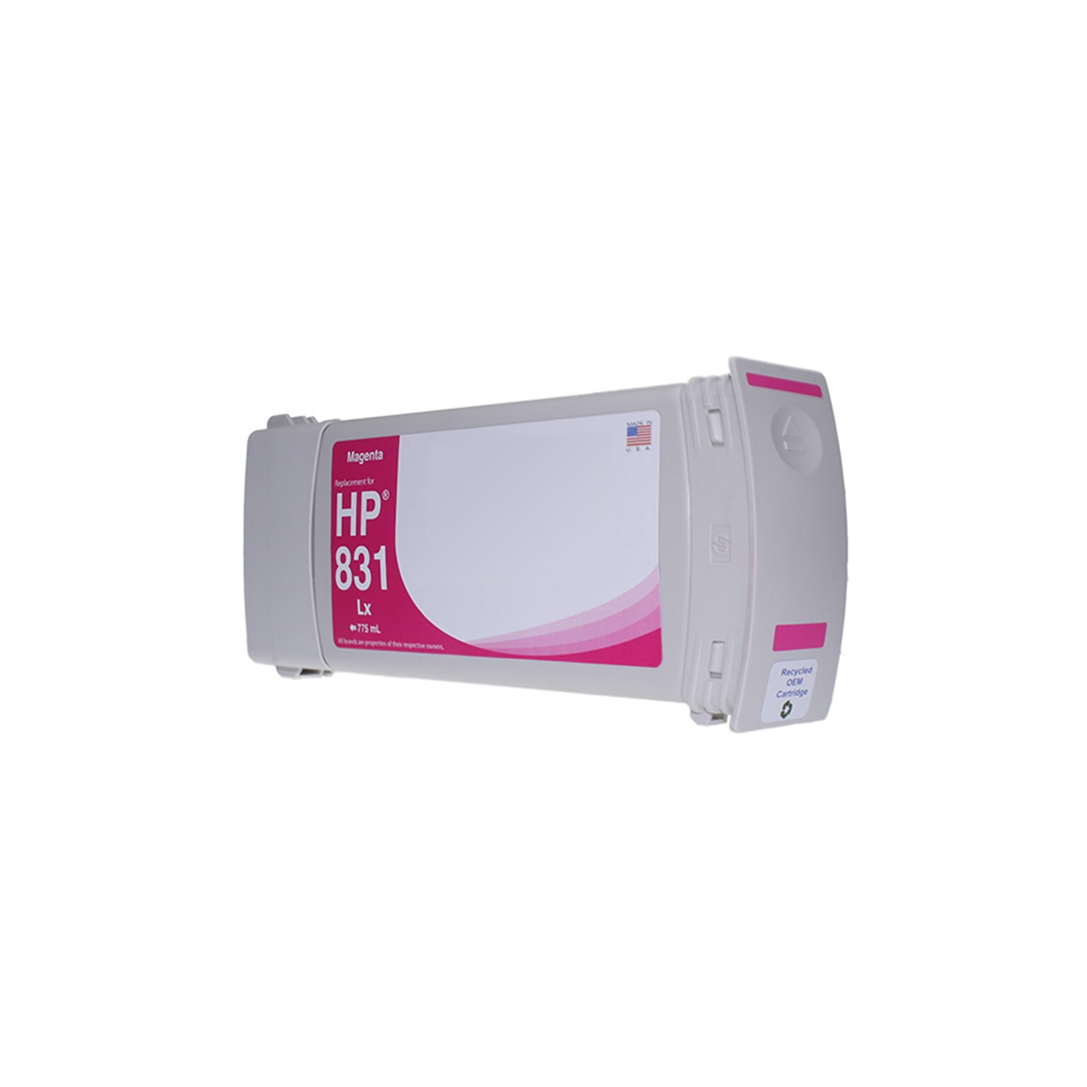 Clover Imaging Group Remanufactured Magenta Standard Yield Wide Format Inkjet Cartridge Replacement for HP 831 (CZ684A)