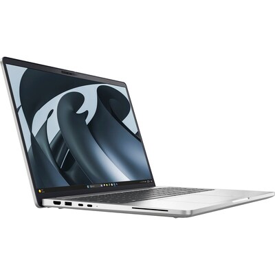 Dell Pro 16 Plus 16 LCD AI Laptop, Copilot+ PC, AMD Ryzen AI 7 PRO 350, 2 GHz, 32GB RAM, 512GB SSD, Windows 11 Pro, Silver