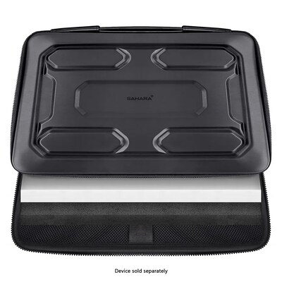 SaharaCase Raider 16" Laptop Bag, Scorpion Black (LT00079)