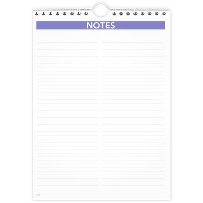 2026-2027 AT-A-GLANCE 8" x 11" Academic Monthly Wall Calendar, Purple/Red (AY1-28-27)