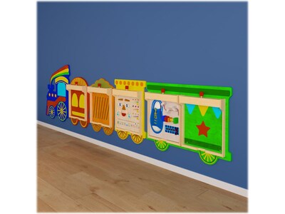 Flash Furniture Bright Beginnings Train STEAM Wall System (MK-ME06486-GG)