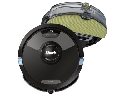 Shark AI Ultra Cordless Robotic Vacuum, Bagless, Black/Dark Silver (RV2610WD)