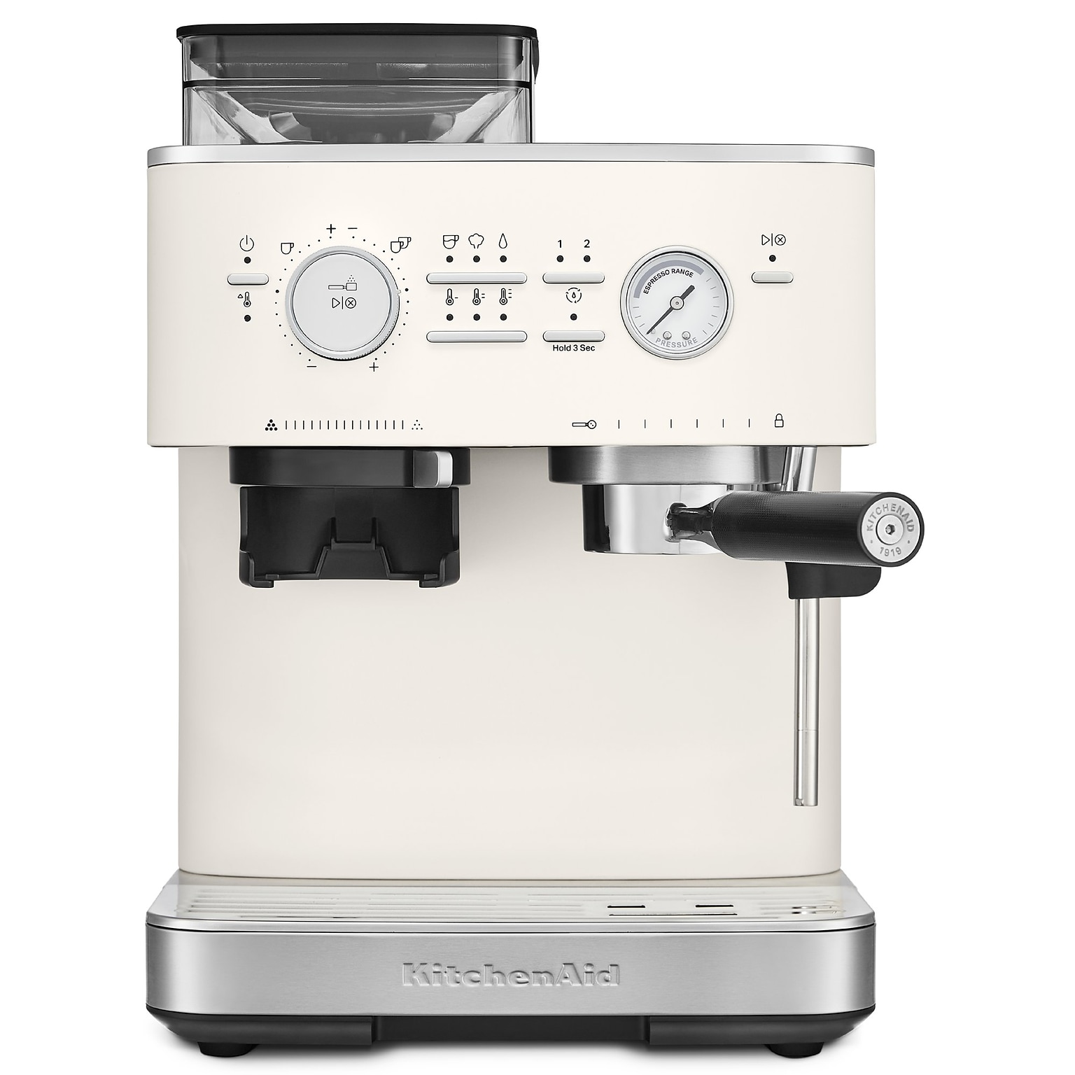 KitchenAid Pump/Automatic Espresso Machine, Porcelain White (KES6551PL)