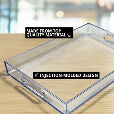 Azar Serving Tray, Acrylic, Clear (556260)