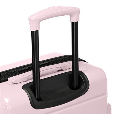 Swiss Mobility DXB Collection 3 Piece Hardside Spinner Luggage Set, Blush Pink (HLG6303SM-BLUSH)