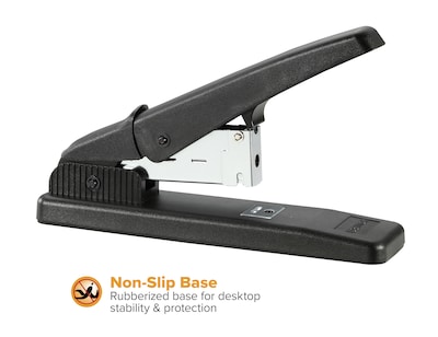 Bostitch Heavy Duty Desktop Stapler, 60-Sheet Capacity, Black (03201)