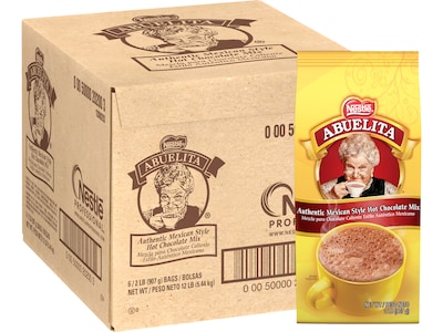 Nestle Abuelita Authentic Mexican Style Hot Cocoa, 32 oz., 6/Carton (12080293)