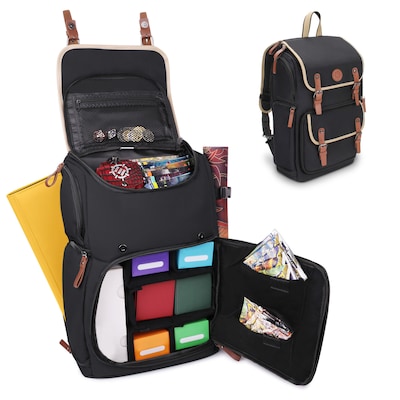 ENHANCE Trading Card Backpack, Black (7527085)