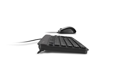 Kensington KM201 Simple Solutions Wired Keyboard and Optical Mouse Combo (K72483TAA)
