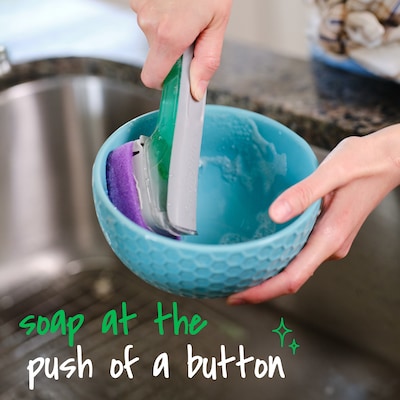 Scotch-Brite Soap Control Non-Scratch Dishwand, Blue (451U-4)