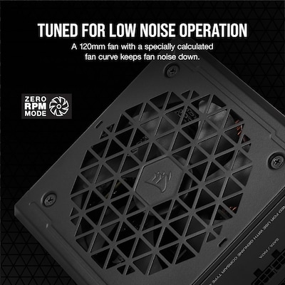 Corsair RM Series 650W 80 PLUS Gold Plug-in Module Power Supply, Black (CP-9020280-NA)