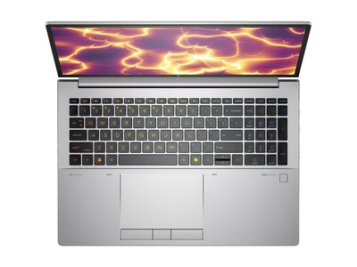 HP ZBook Fury G11 16" Laptop, Intel Core i7, 5.3 Ghz, 16GB RAM, 512GB SSD, Backlit Keyboard, Windows 11 Pro, Gray (9C588AV-W11P)