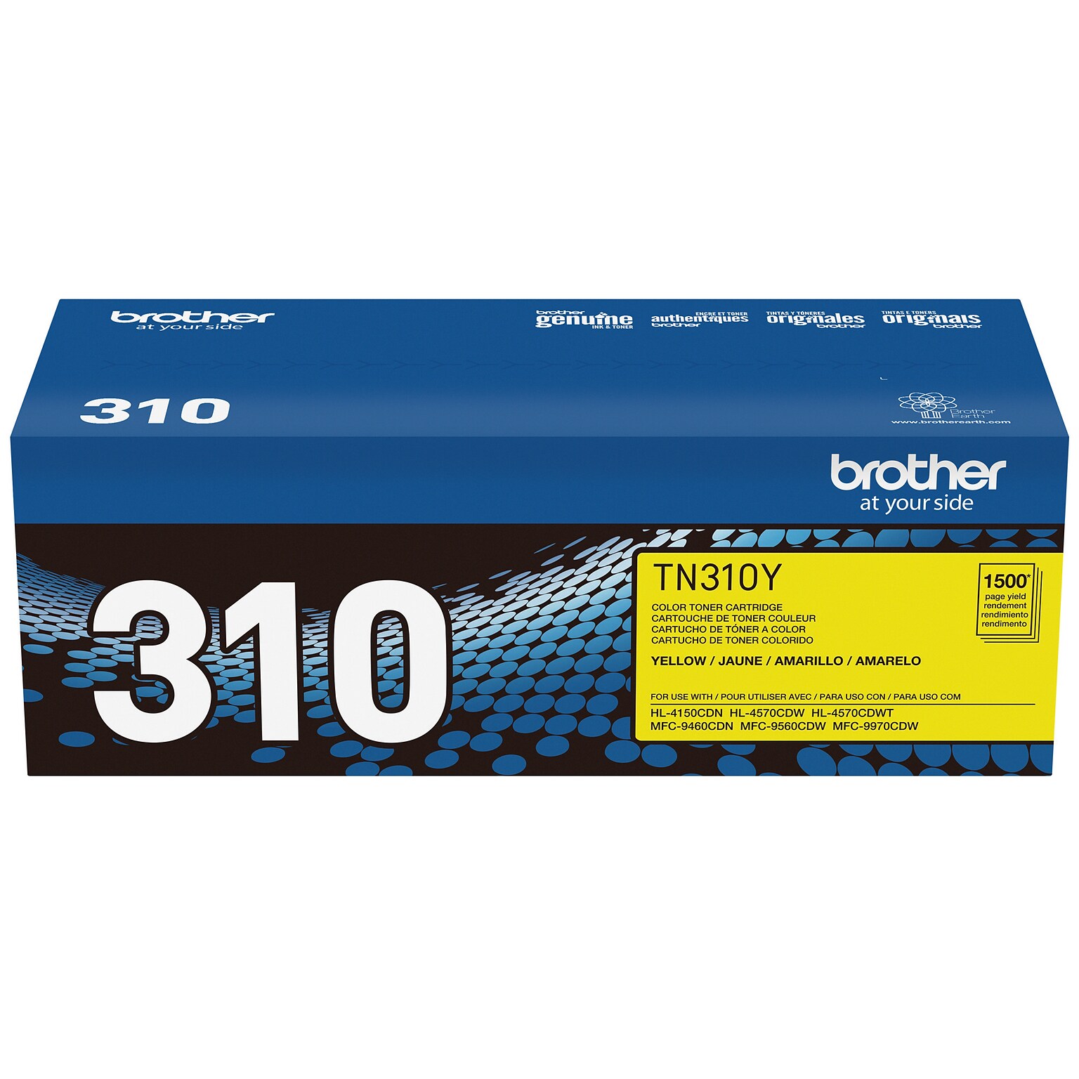 Brother TN-310 Yellow Standard Yield Toner Cartridge   (TN310Y)