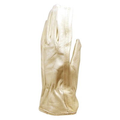 Glove Crafter Unisex Soft Grain Leather Driving Gloves, Large, Tan, 6/Pack, 12 Packs/Carton (13282)