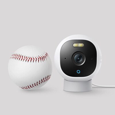 Eufy Indoor Wireless Pan and Tilt Security Camera, White (T8414J21)