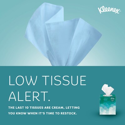 Kleenex Professional Cube Facial Tissue, 2-ply, White, 90 Sheets/Box, 36 Boxes/Carton (21271)