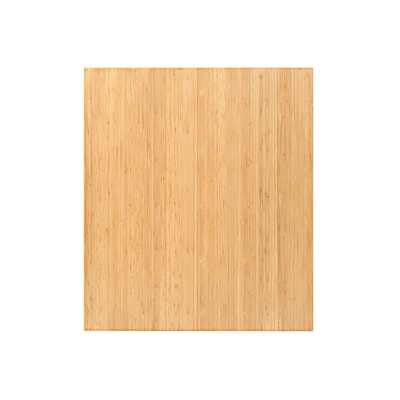 Anji Mountain Plush Bamboo Carpet & Hard Floor Chair Mat, 42 x 48, Natural (AMB0500-1010)