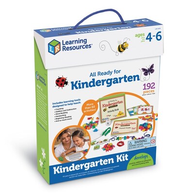 Learning Resources All Ready For Kindergarten Readiness Kit (LER3478)