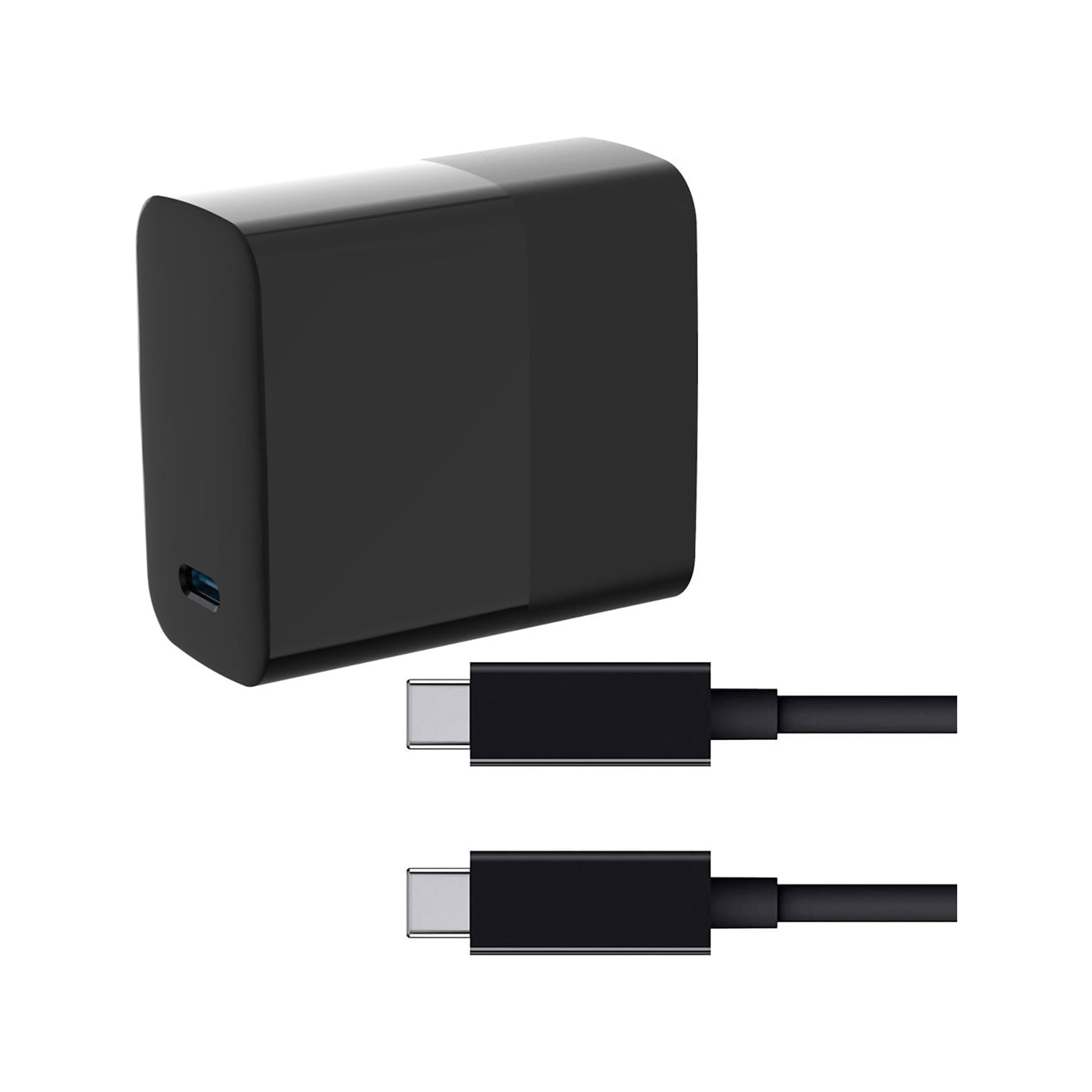 4XEM 65W USB-C to USB-C GaN Charging Kit for USB-C Devices, Black (4X65WCHRGKIT10B)