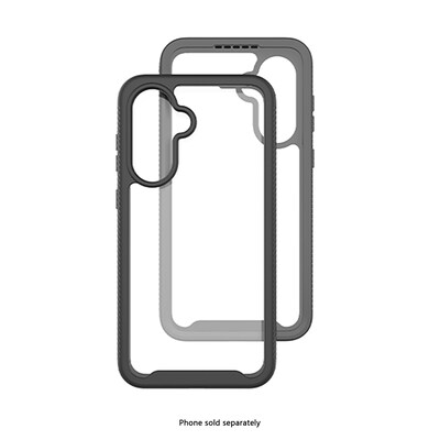 SaharaCase Raider Rugged Case for Galaxy A56 5G, Shock Absorbing, Black (CP00737)