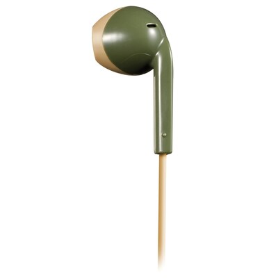 JVC Retro Earbuds with Microphone, Green (HAF19MGC)