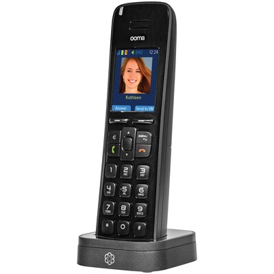 Ooma HD3 Cordless Phone, Black (HSBLK)