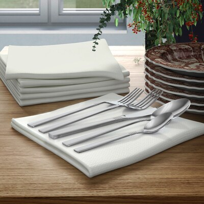 MegaChef Cravat Stainless Steel Flatware Set, 20 Piece (937112459M)