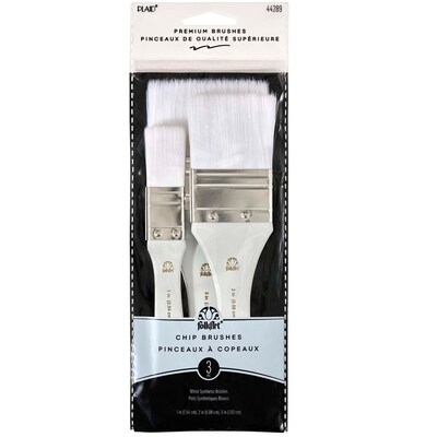 FolkArt White Nylon Chip Set, 3/Pack, 3 Packs/Bundle (FLK44289-3)