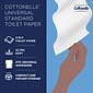 Cottonelle Standard Toilet Paper, 2-Ply, White, 451 Sheets/Roll, 20 Rolls/Carton (13135)