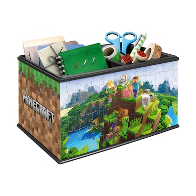 Ravensburger Minecraft Storage Box 216-Piece 3D Puzzle (11286)