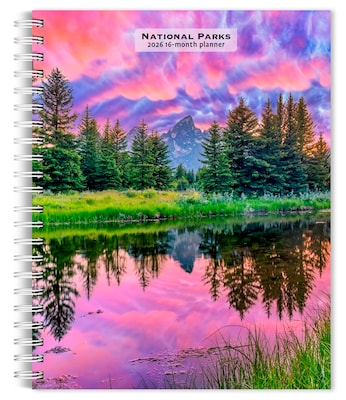 2026 BrownTrout National Parks 6.5 x 7.75 Weekly Planner (9798330704774)