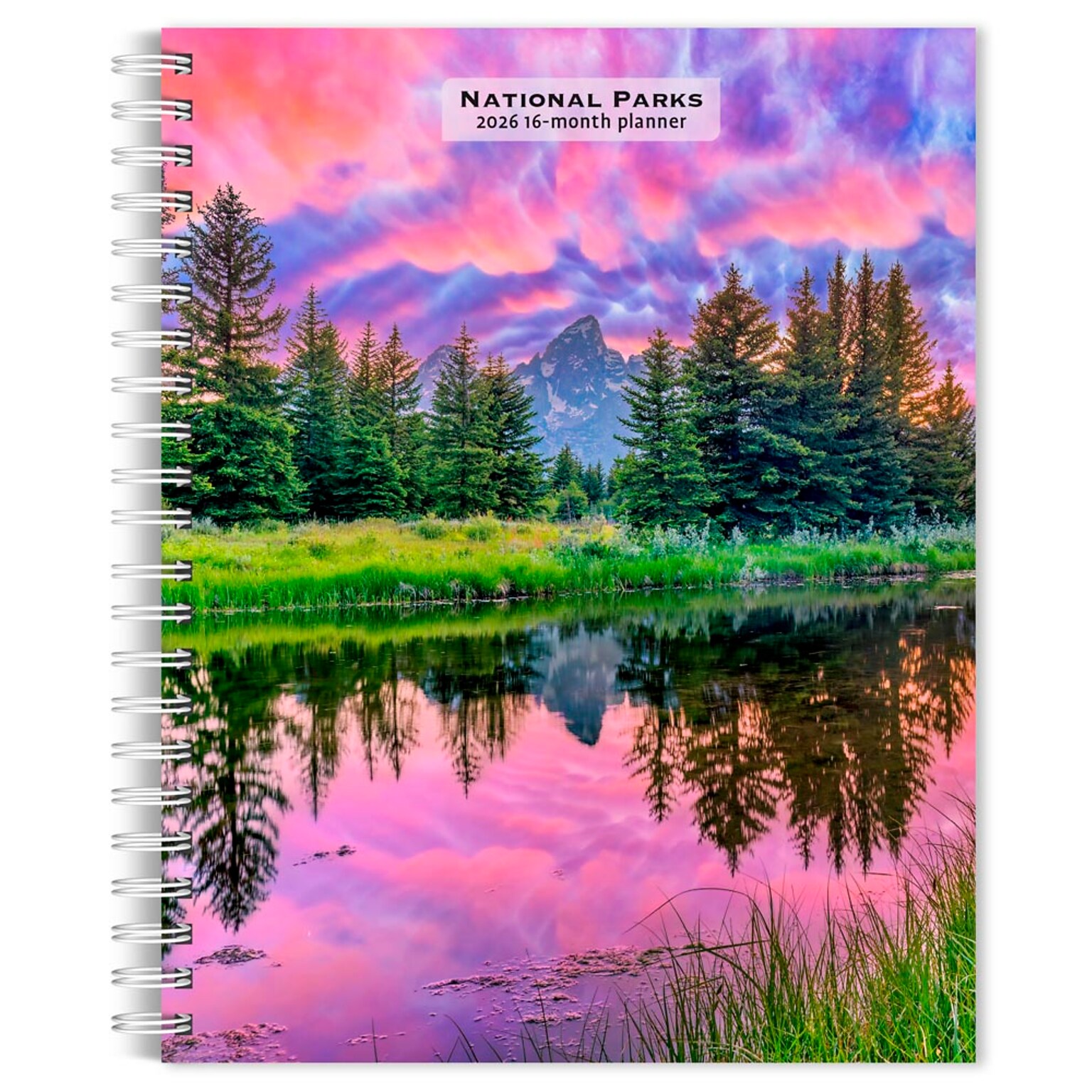 2026 BrownTrout National Parks 6.5 x 7.75 Weekly Planner (9798330704774)