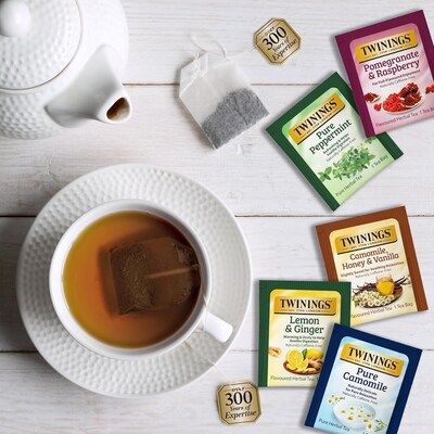 Twinings Assorted Herbal Tea Bags, 20/Box (F08666)