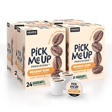 Pick Me Up Provisions™ Breakfast Blend Coffee Keurig® K-Cup® Pods, Light Roast, 96/Carton (52967CT)