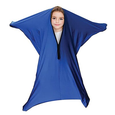 Bintiva X-Large Sensory Body Sock, Blue (BNVSENSOXXLG)