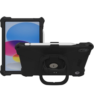 The Joy Factory aXtion Bold MPS 10.9" & 11" Lockable Rugged Case for iPad 10th Gen & (A16), Black (CWA653KL)