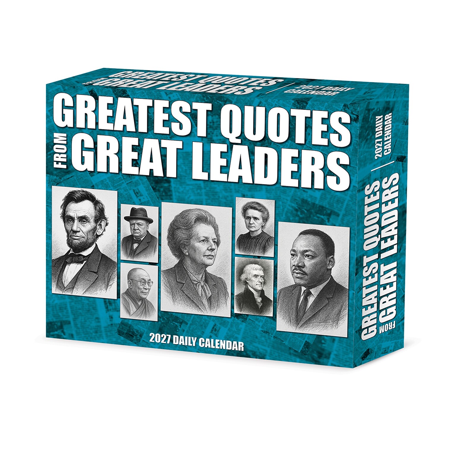 2027 Willow Creek Greatest Quotes From Great Leaders 5.4 x 6.2 Day-to-Day Calendar (63507)