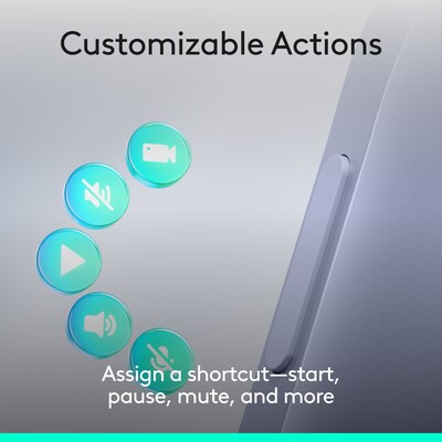 Logitech Spotlight 2 Presentation Remote with Laser Pointer, Light Lilac (910-007669)