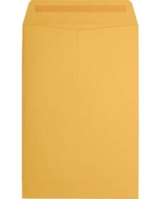 JAM Paper Catalog Envelope, 6 x 9, Brown Kraft Manila, 50/Pack (1693i)