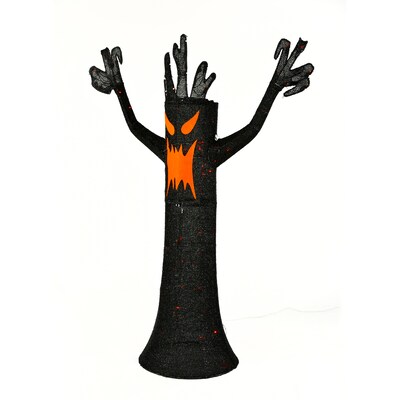National Tree Company 48" Pre-Lit Scary Halloween Tree (DF-22090001L-1)