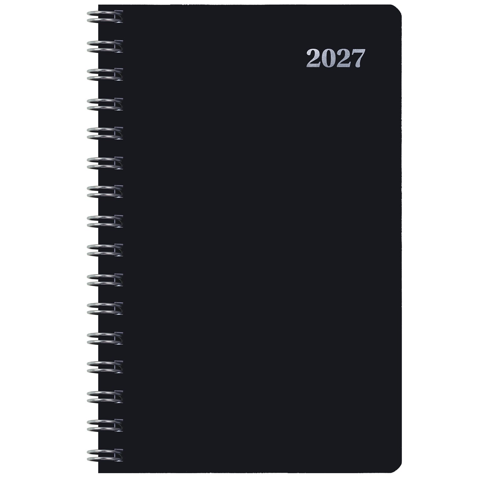 2027 Excello Brands 5.5 x 8 Weekly & Monthly Planner, Paperboard Cover, Black (ORY27-EXE58-BK)
