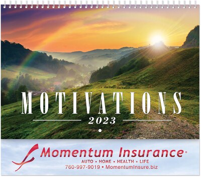 Custom Coronado Motivations Wall Cal Sp
