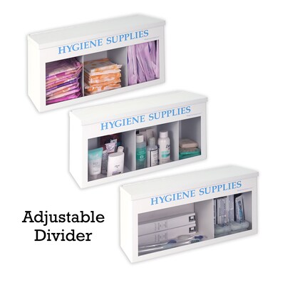 Victor Hygiene Station First Aid Cabinet, White (PB3300)
