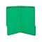 Quill Brand®  1/3-Cut  Fastener Folders, 2-Fasteners, Legal, Assorted Tabs, Green, 50/Box (7358GN)