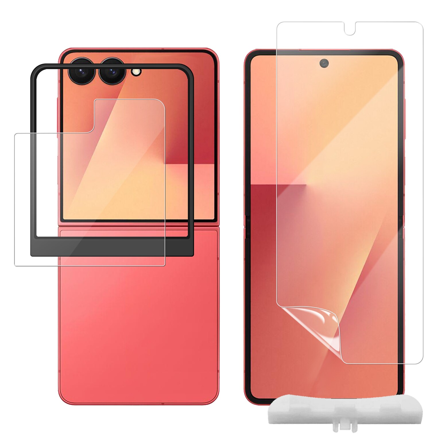 SaharaCase Anti-Glare Tempered Glass Screen Protector for Samsung Galaxy Z Flip7 (ZD00168)