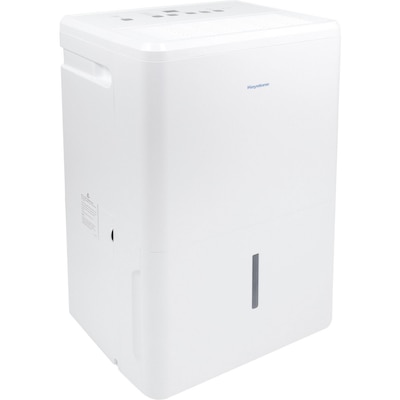 Keystone Energy Star 50-Pint Portable Dehumidifier with Drain Pump, 3-Speed, Covers up to 4,500 sq. ft., White (KYSTD50PAE)