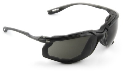 3M Virtua Anti-Fog Safety Glasses, Black Lens, 20/Carton (11873-00000-20)