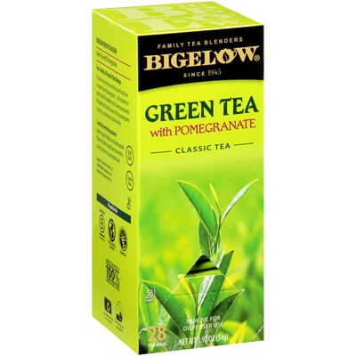 Bigelow, Green Tea with Pomegranate, 28/Box (RCB10363)